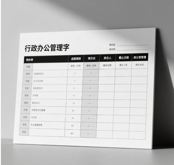 行政办公管理表格大全.doc